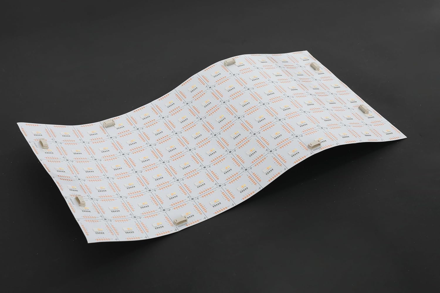 4PCS Soft LED Backlight Sheet 75W RGB+CCT Backlit Flexible cuttable19X9.5 inch for Translucent countertop Indoor