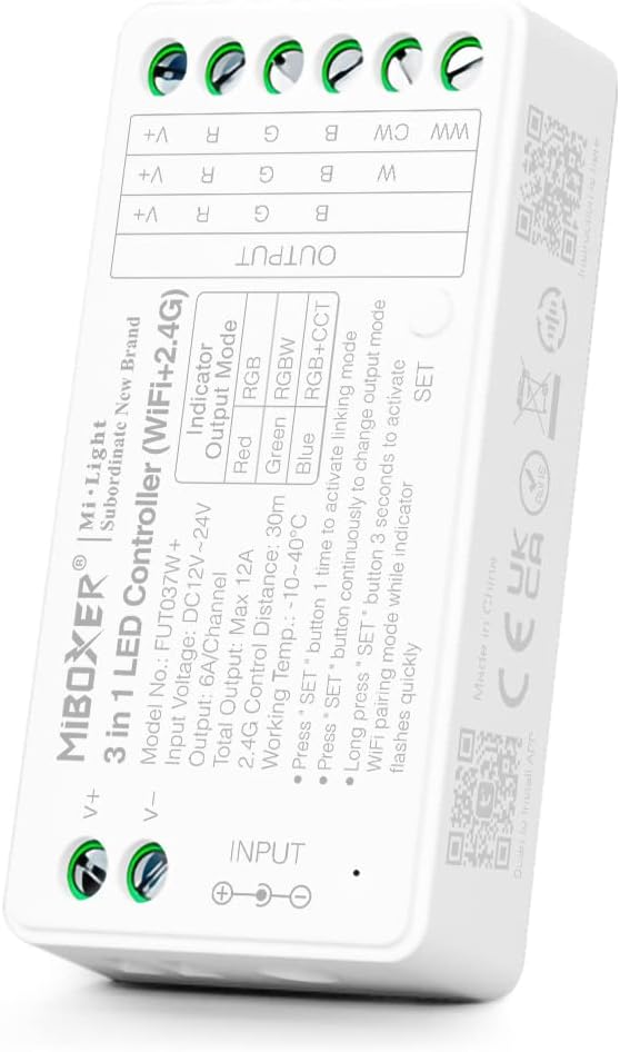 FUT037W+3 in 1 LED Sheet Controller (WiFi+2.4G)