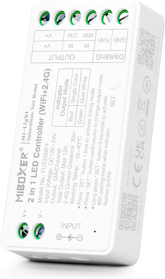 FUT035W+2 in 1 LED Sheet Controller (WiFi+2.4G)