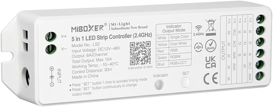 LS2 5 in 1 LED Strip Controller (2.4GHz)